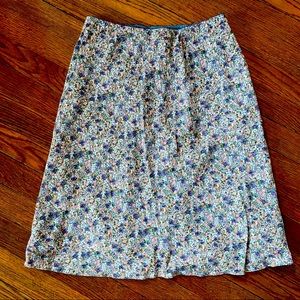 GAP Slip Floral Skirt